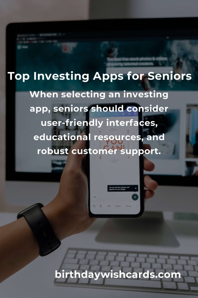 Top Investing Apps for Seniors: Simplifying the Investment Journey