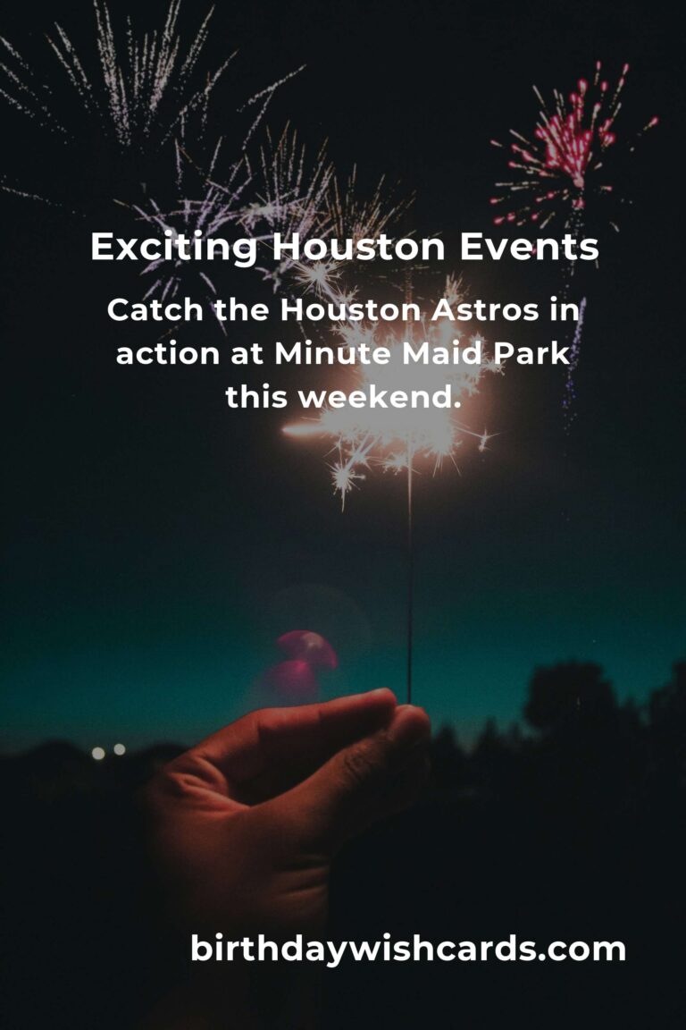 Top Local Events in Houston This Weekend: Don't Miss Out!