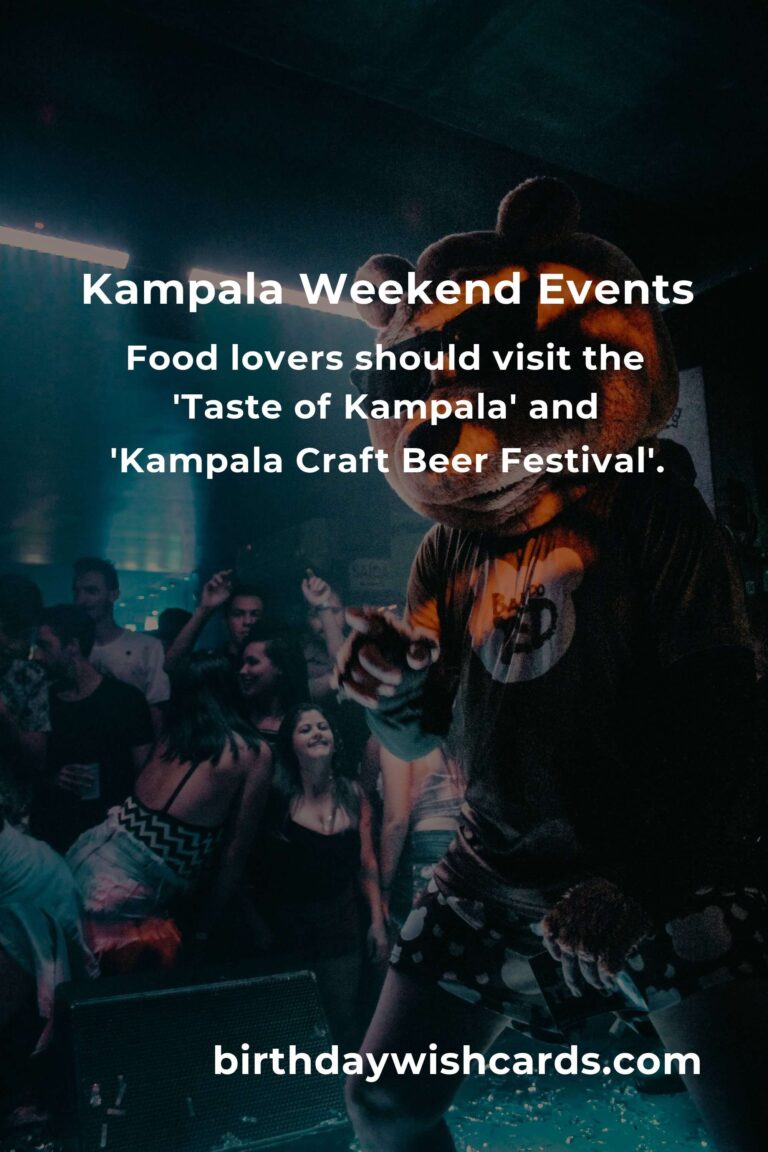 Top Local Events in Kampala This Weekend for Ultimate Fun