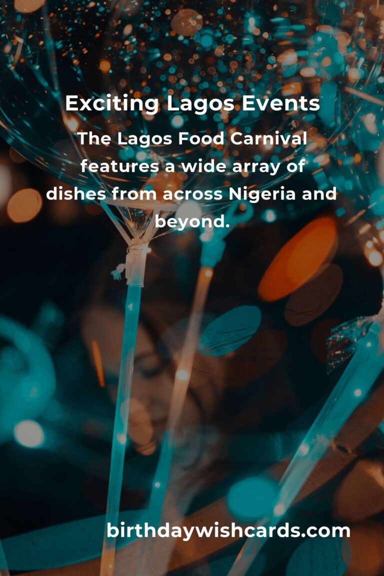 Top Local Events in Lagos This Weekend for Unforgettable Experiences