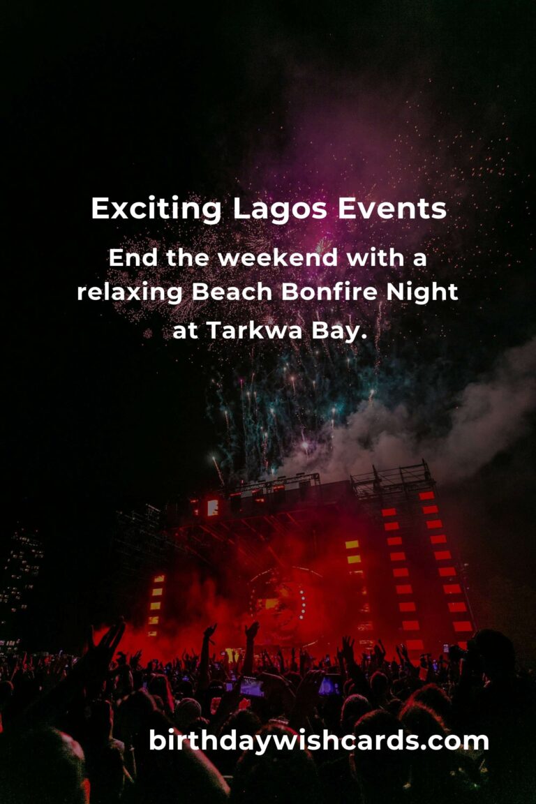 Top Local Events in Lagos This Weekend for Unforgettable Experiences