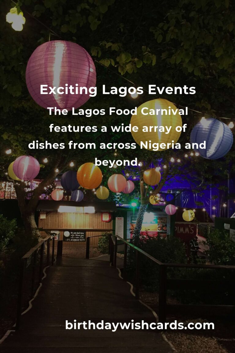 Top Local Events in Lagos This Weekend for Unforgettable Experiences