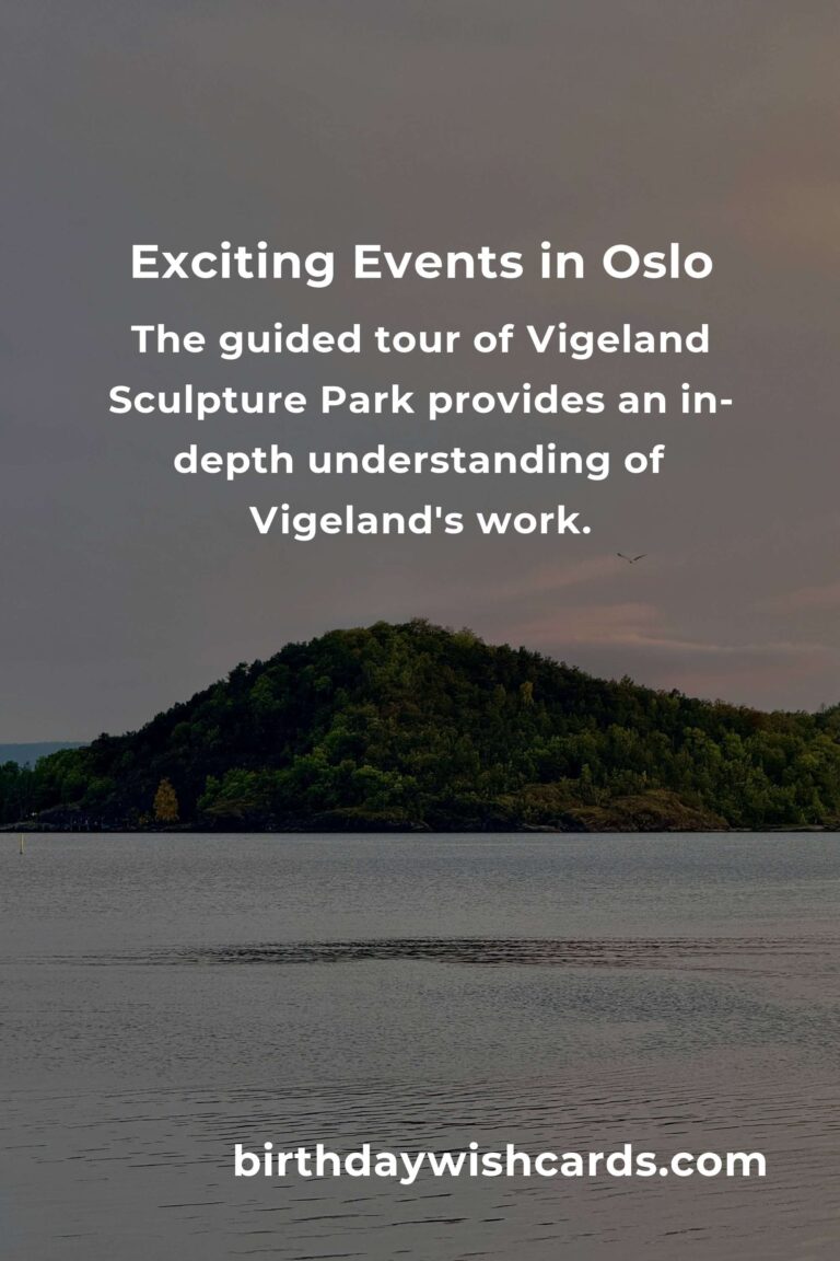 Top Local Events in Oslo This Weekend You Can't Miss