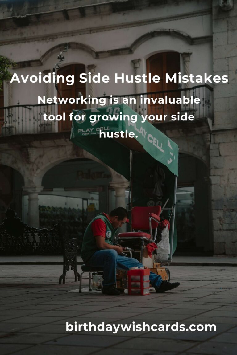 Top Mistakes to Avoid When Starting a Side Hustle in Your 40s