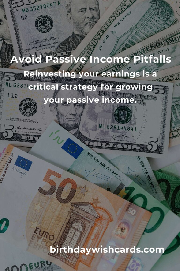 Top Passive Income Mistakes to Avoid in Your 20s for Financial Success