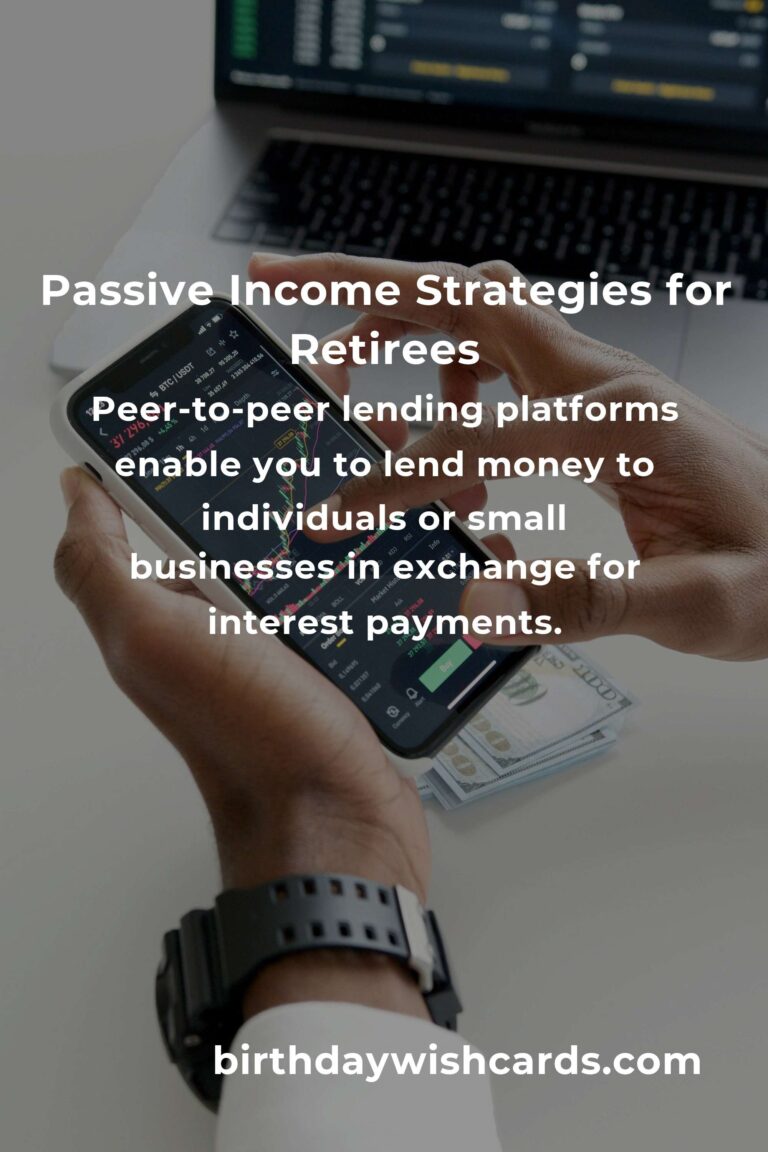 Top Passive Income Tips for Retirees in 2025