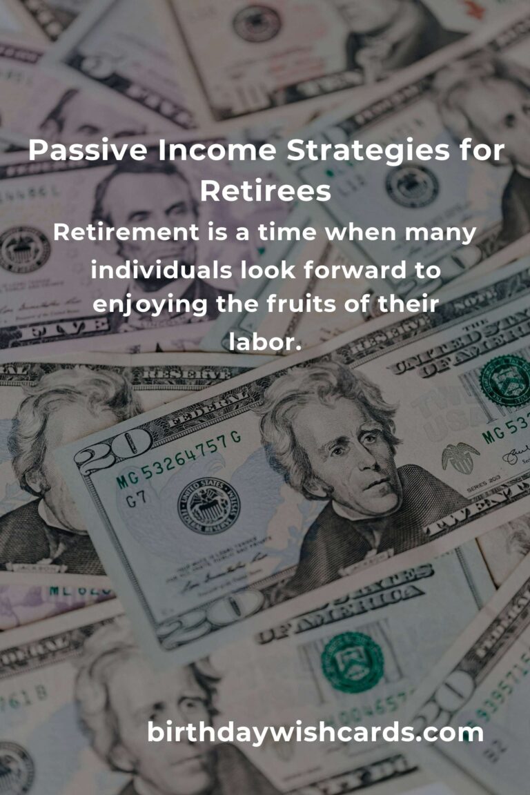 Top Passive Income Tips for Retirees in 2025