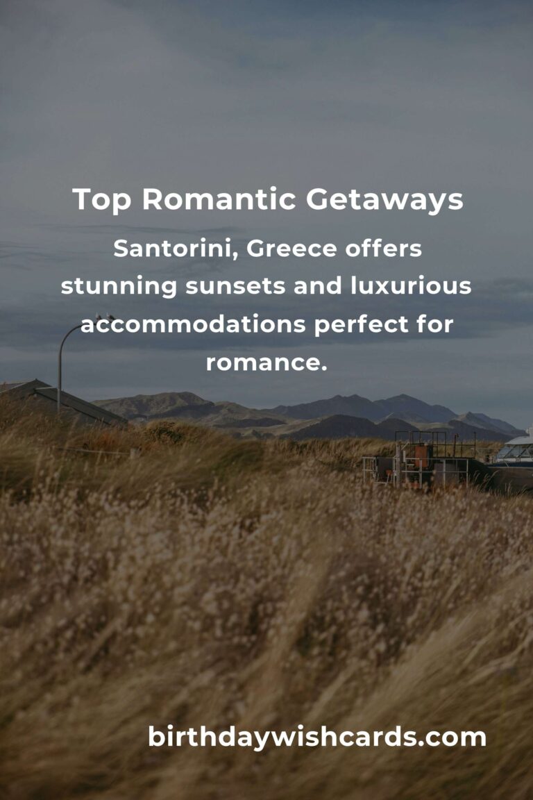 Top Romantic Getaways for Entrepreneurs in 2025