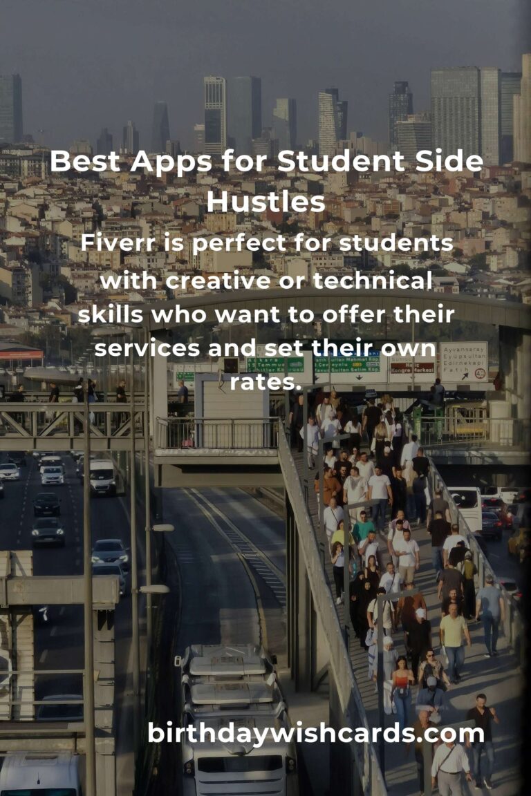 Top Side Hustle Apps Every Student Should Know
