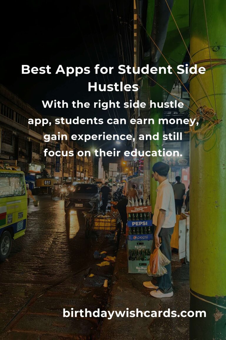 Top Side Hustle Apps Every Student Should Know