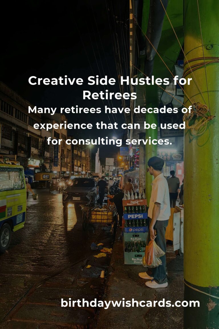 Top Side Hustle Tips for Retirees in 2025