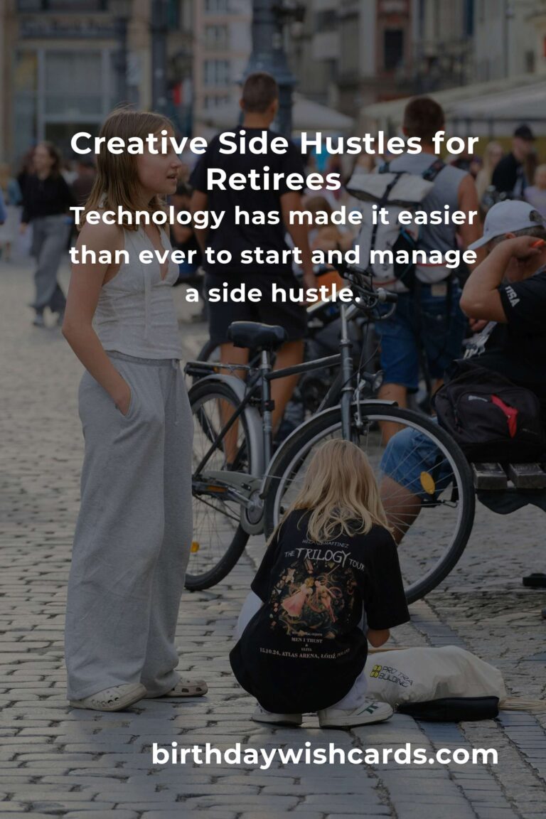 Top Side Hustle Tips for Retirees in 2025