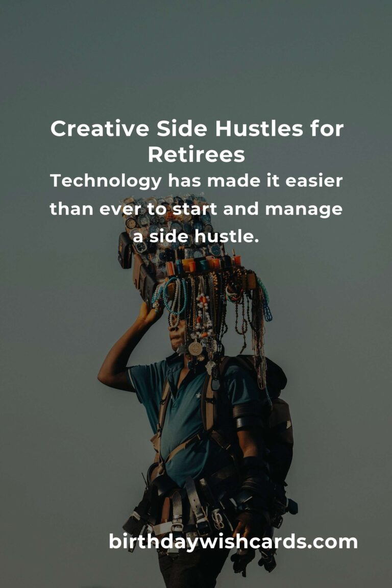 Top Side Hustle Tips for Retirees in 2025