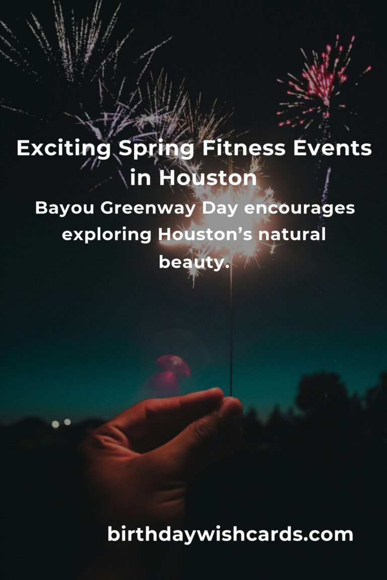 Top Spring Events in Houston for Fitness Enthusiasts