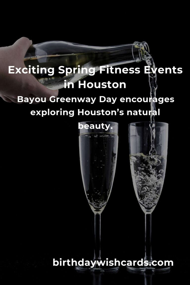 Top Spring Events in Houston for Fitness Enthusiasts