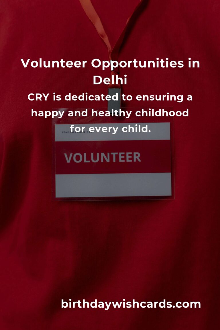 Top Volunteer Opportunities for College Students in Delhi
