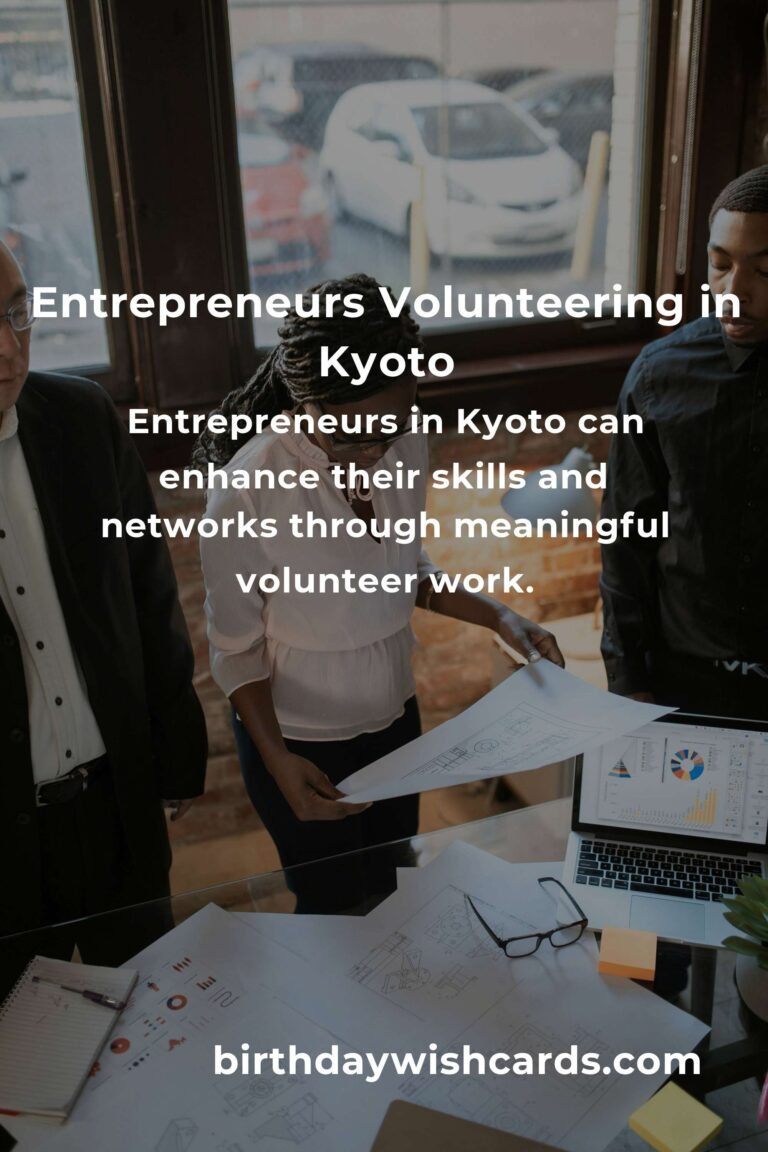 Top Volunteer Opportunities for Entrepreneurs in Kyoto