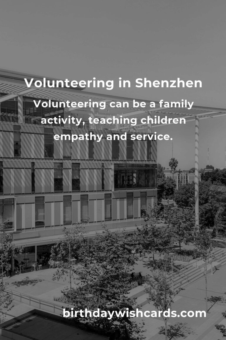 Top Volunteer Opportunities for Working Moms in Shenzhen