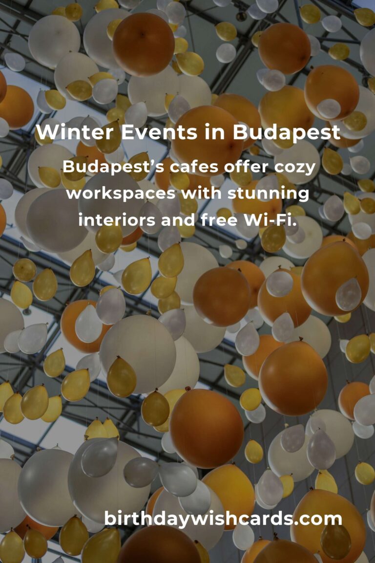 Top Winter Events in Budapest for Freelancers: Maximize Your Experience