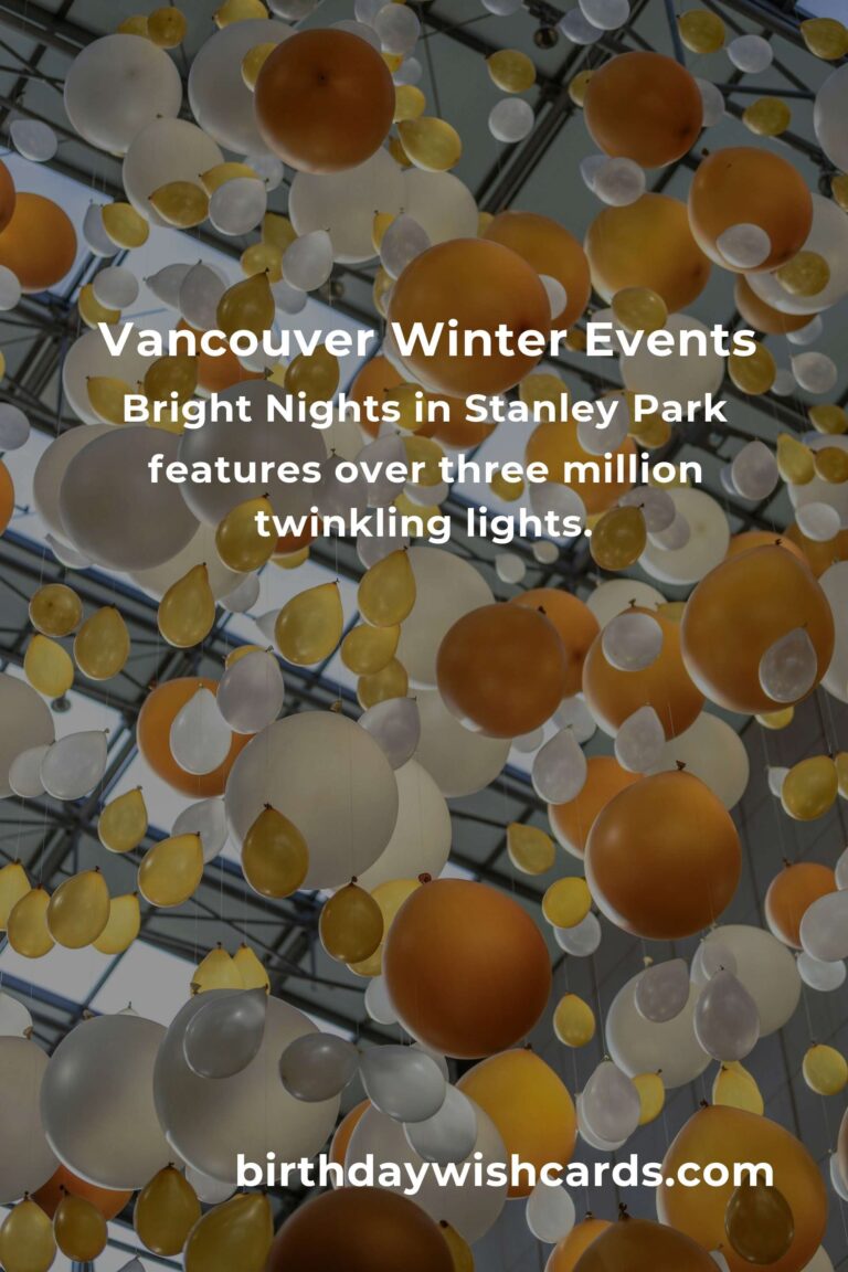 Top Winter Events in Vancouver for College Students