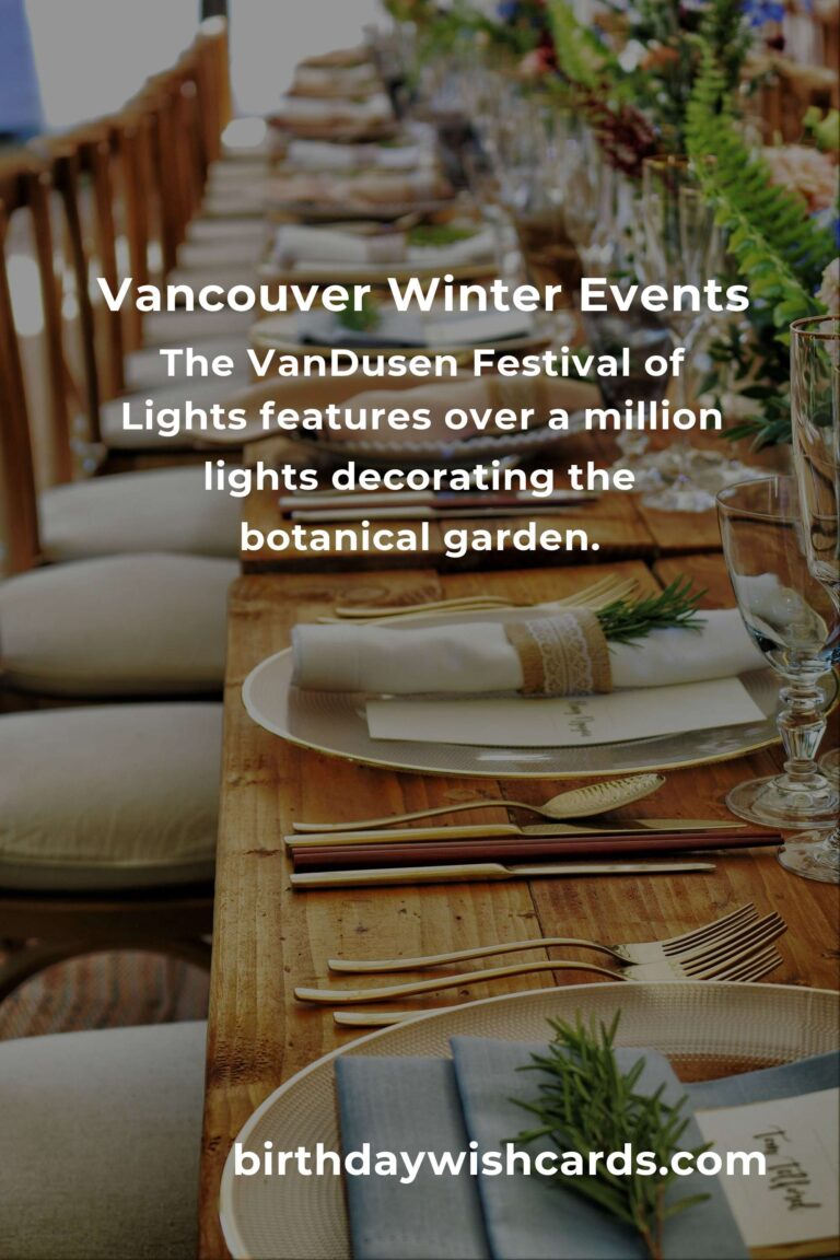 Top Winter Events in Vancouver for College Students