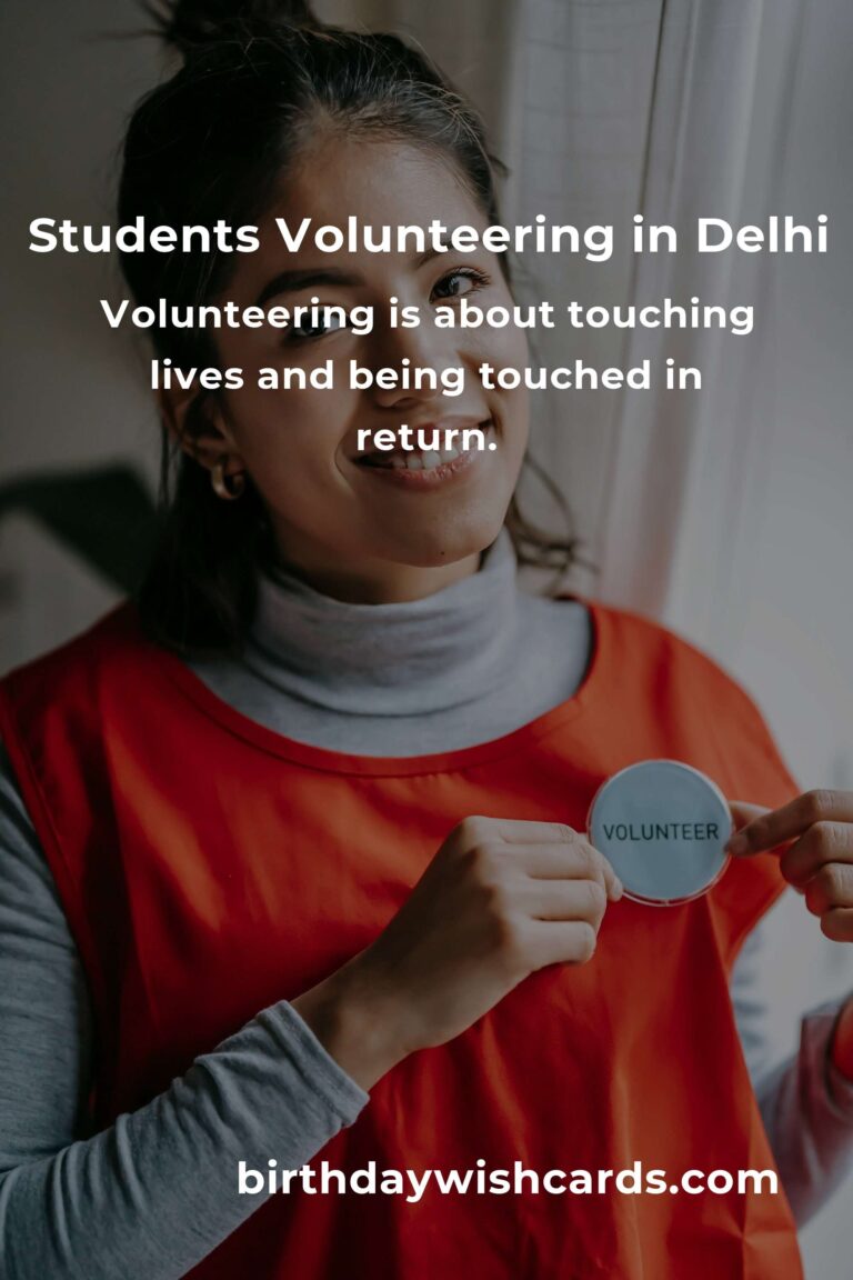 Transform Lives: Discover Heartfelt Volunteer Opportunities for Students in Delhi