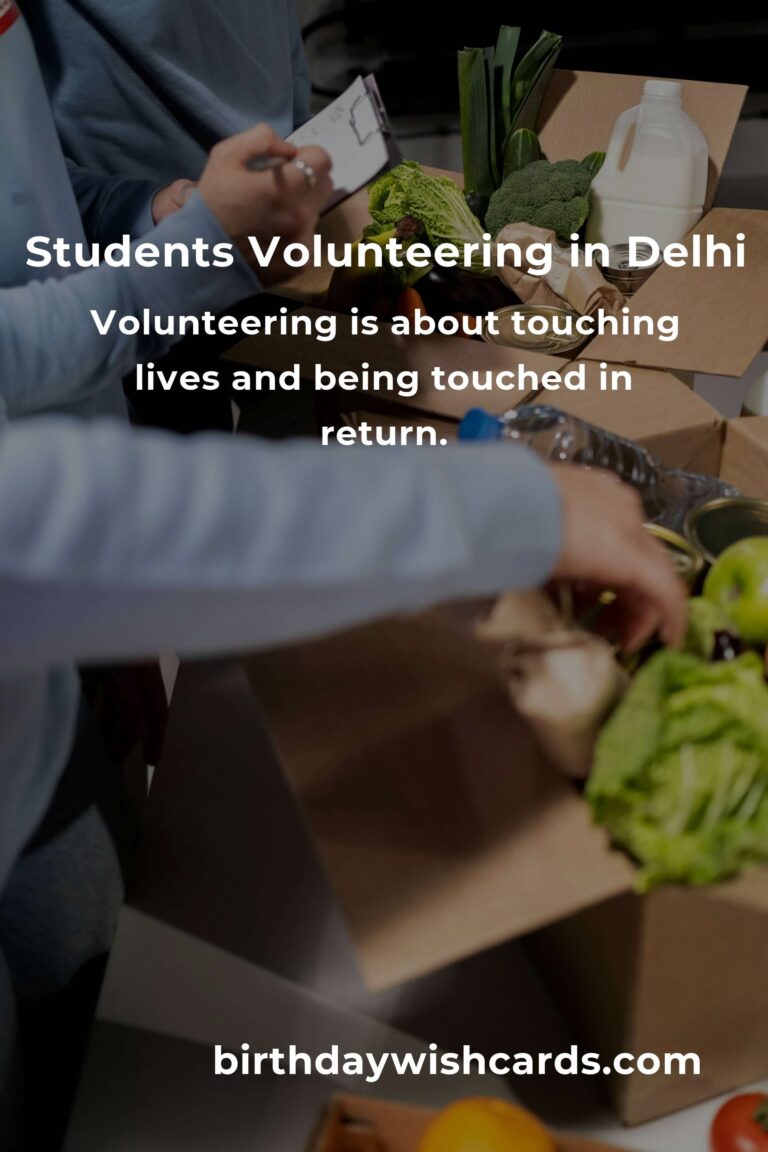 Transform Lives: Discover Heartfelt Volunteer Opportunities for Students in Delhi