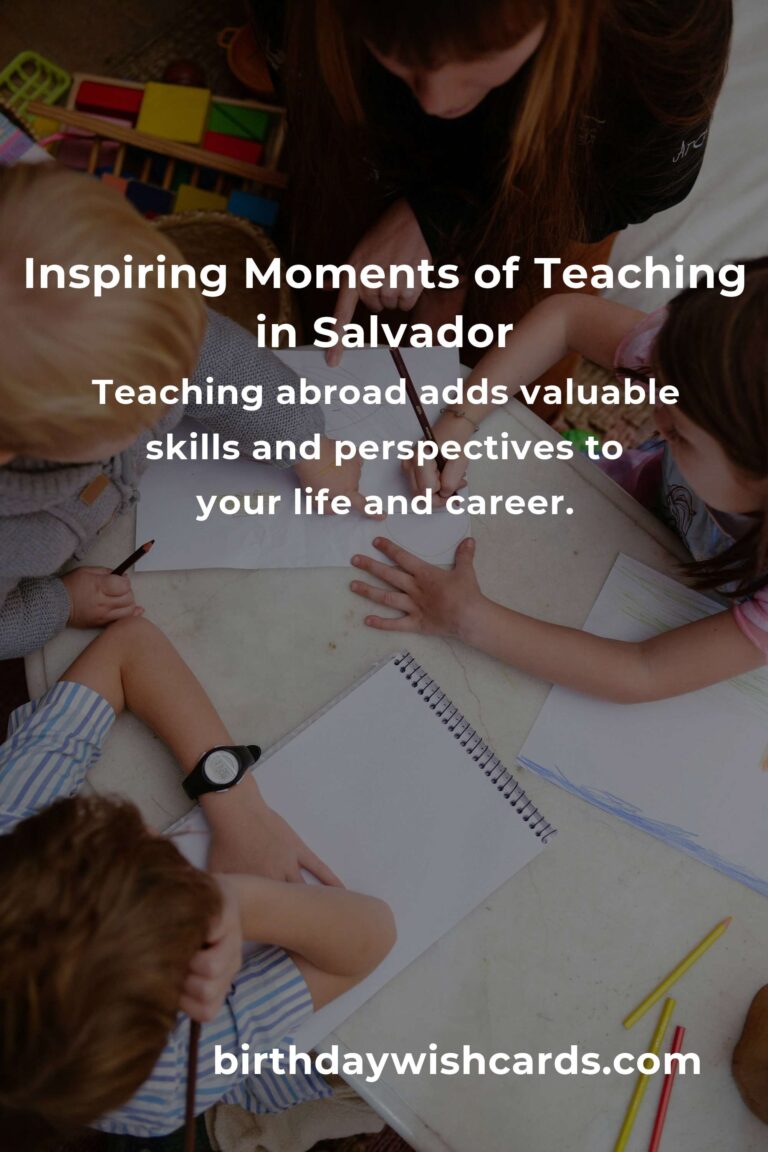 Transform Lives and Hearts: The Ultimate Guide to Teaching Volunteer Opportunities in Salvador
