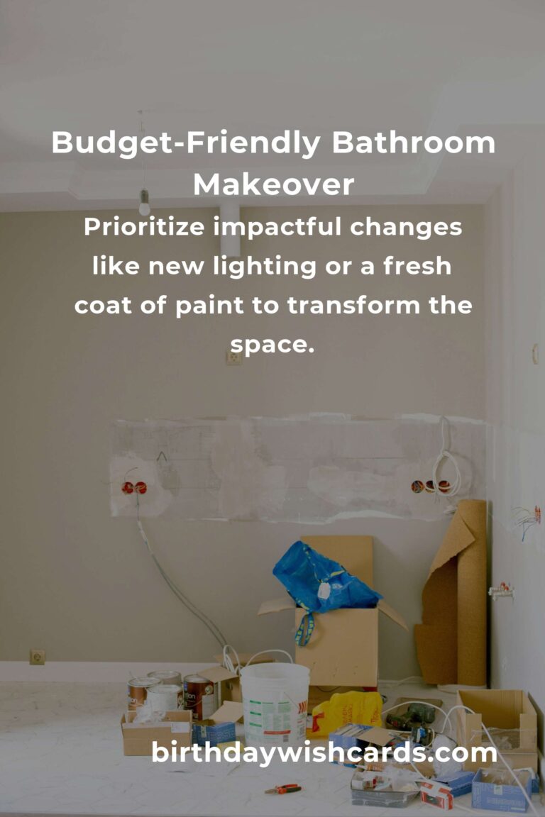 Transform Your Bathroom on a Budget: Heartfelt Tips for Philadelphia Homeowners
