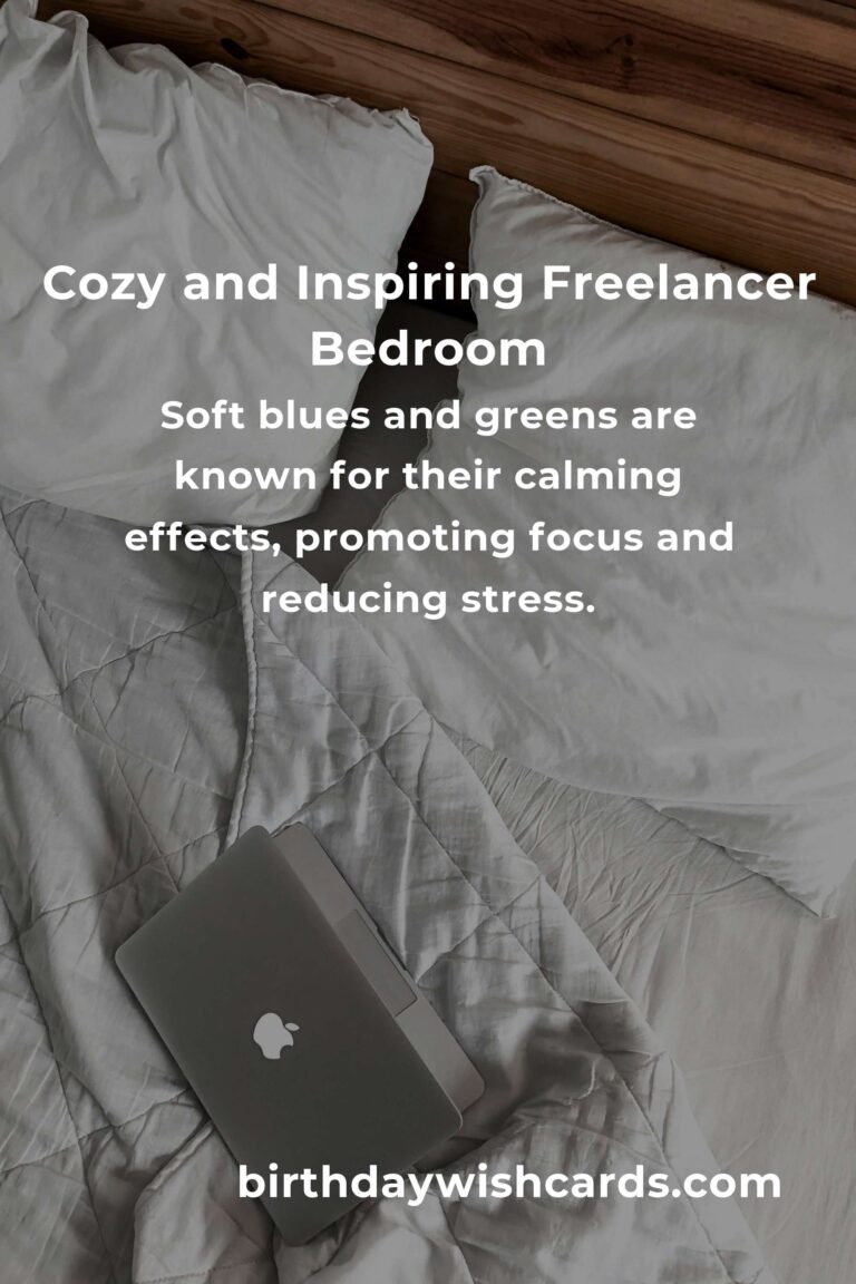 Transform Your Bedroom into a Freelancer’s Sanctuary: Decor Ideas That Inspire and Comfort