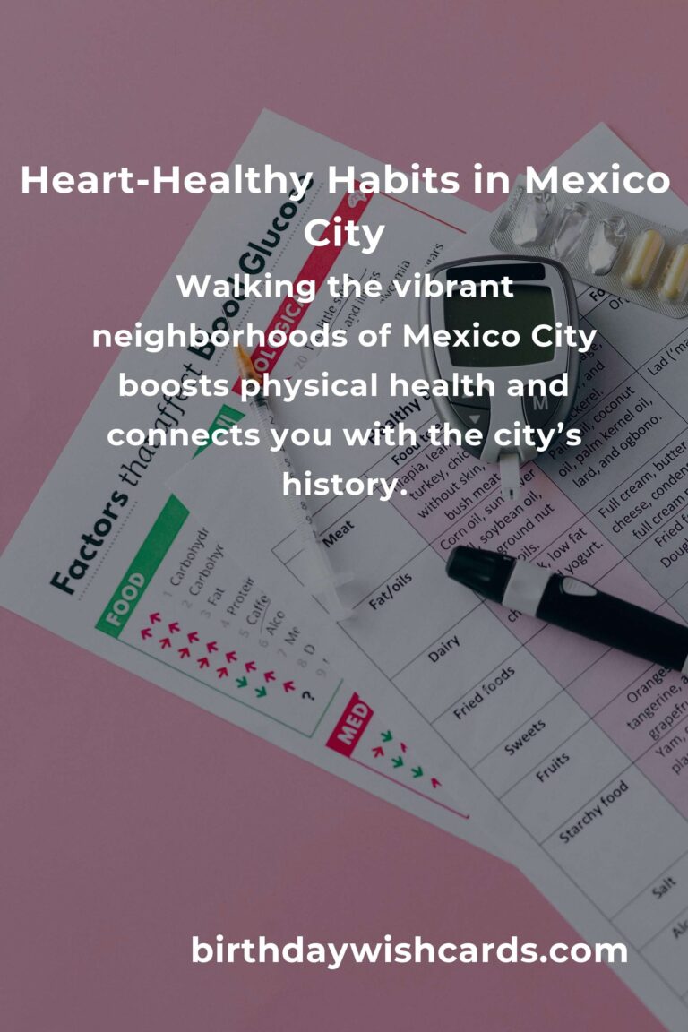 Transform Your Heart Health: Daily Habits for Managing Cholesterol in Mexico City