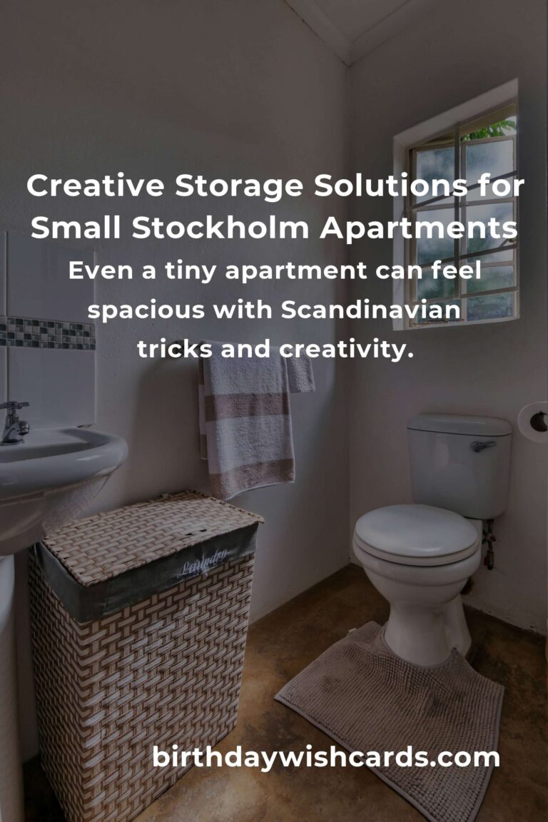 Transform Your Home: Affordable Storage Solutions in Stockholm That Spark Joy