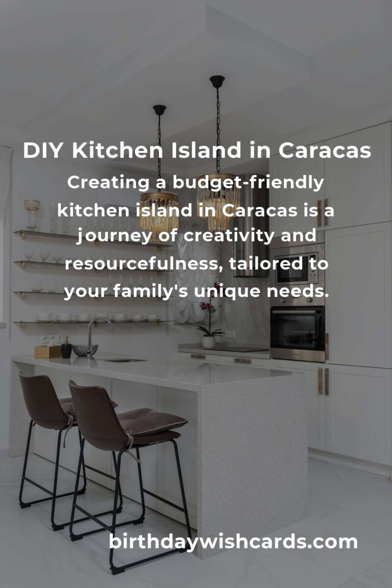 Transform Your Kitchen: Building a Budget-Friendly Island in Caracas