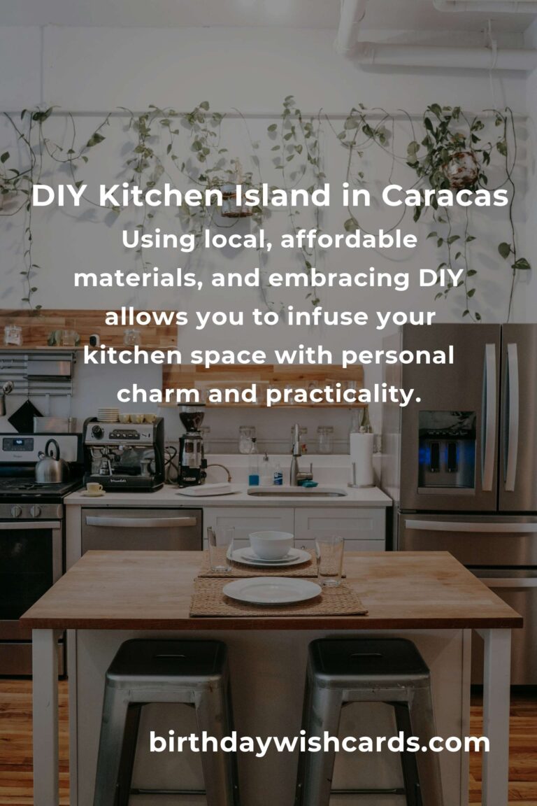 Transform Your Kitchen: Building a Budget-Friendly Island in Caracas