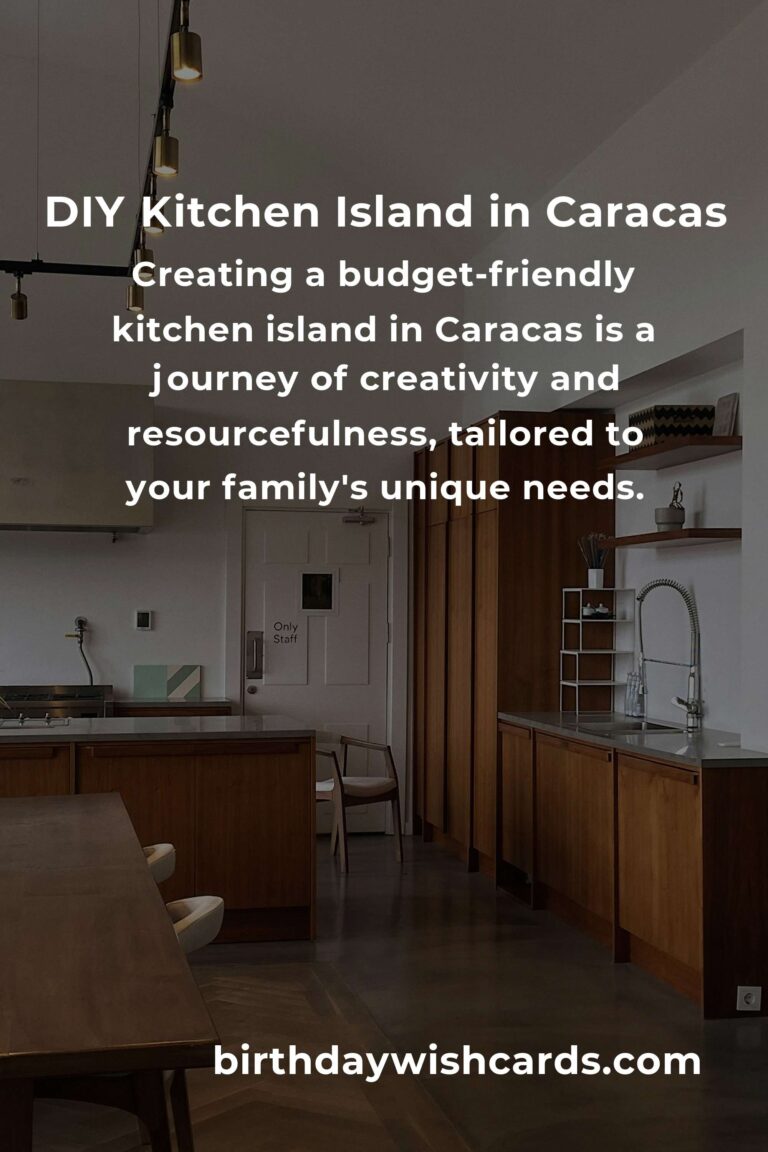 Transform Your Kitchen: Building a Budget-Friendly Island in Caracas