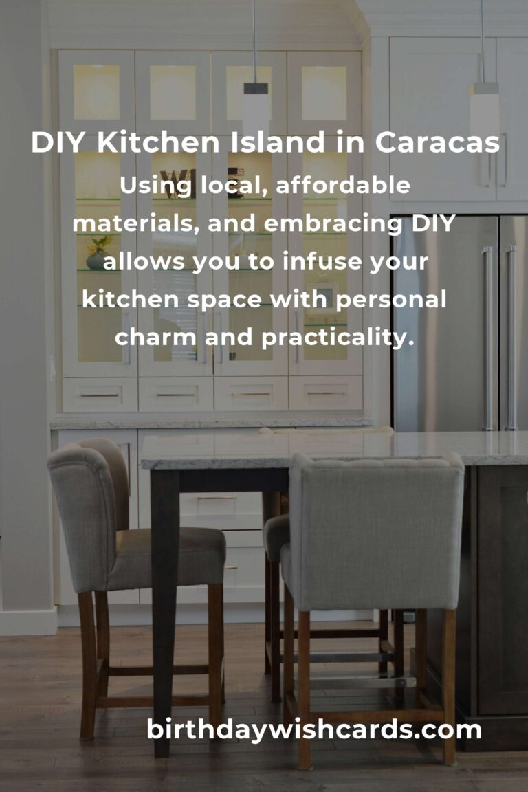 Transform Your Kitchen: Building a Budget-Friendly Island in Caracas
