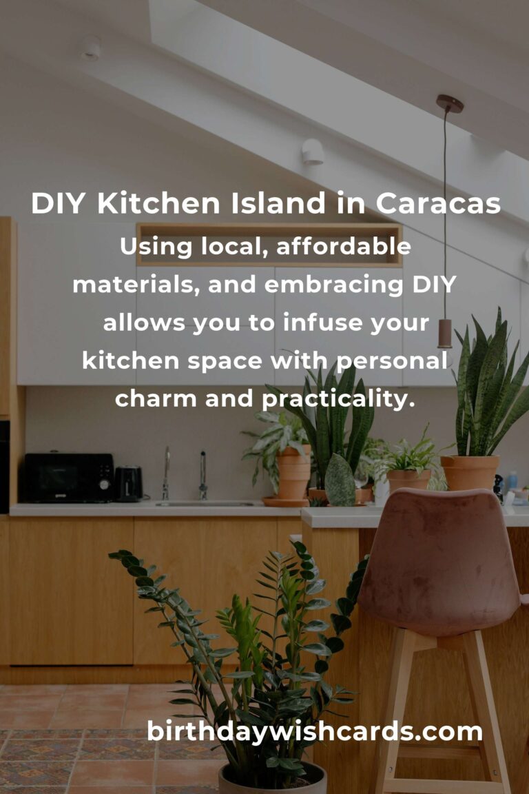 Transform Your Kitchen: Building a Budget-Friendly Island in Caracas