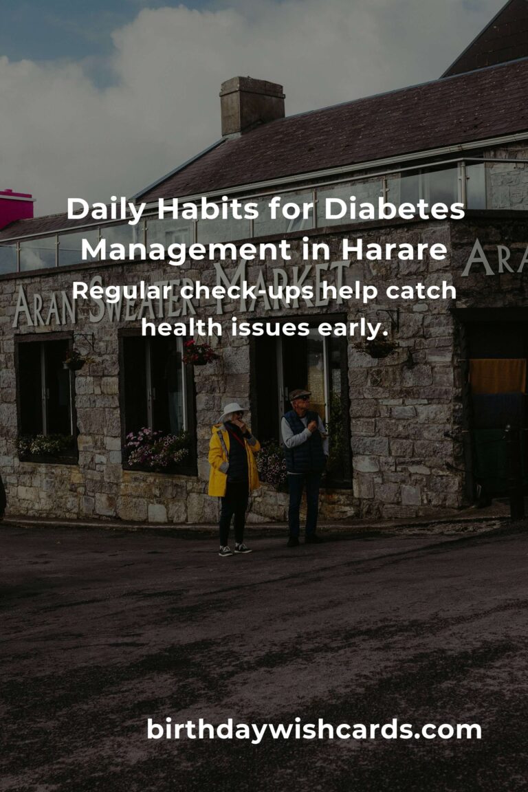 Transform Your Life: Daily Habits for Diabetes Management in Harare That Bring Hope and Health