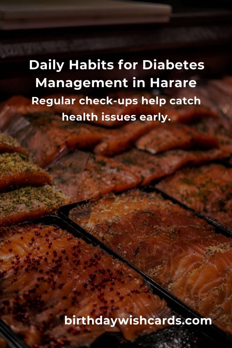 Transform Your Life: Daily Habits for Diabetes Management in Harare That Bring Hope and Health