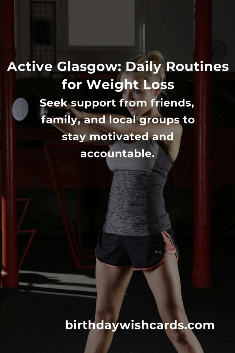 Transform Your Life: Daily Habits for Weight Loss in Glasgow