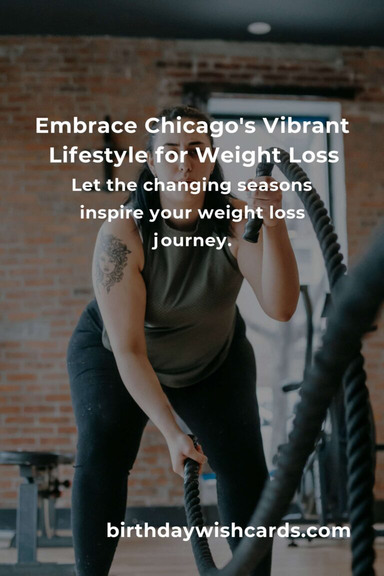Transform Your Life: Daily Habits for Weight Loss in the Heart of Chicago