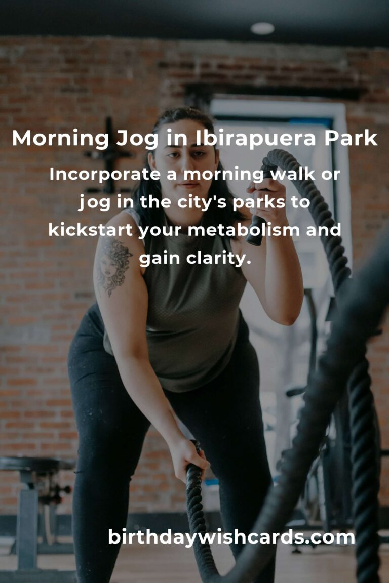 Transform Your Life: Daily Habits for Weight Loss in the Heart of São Paulo