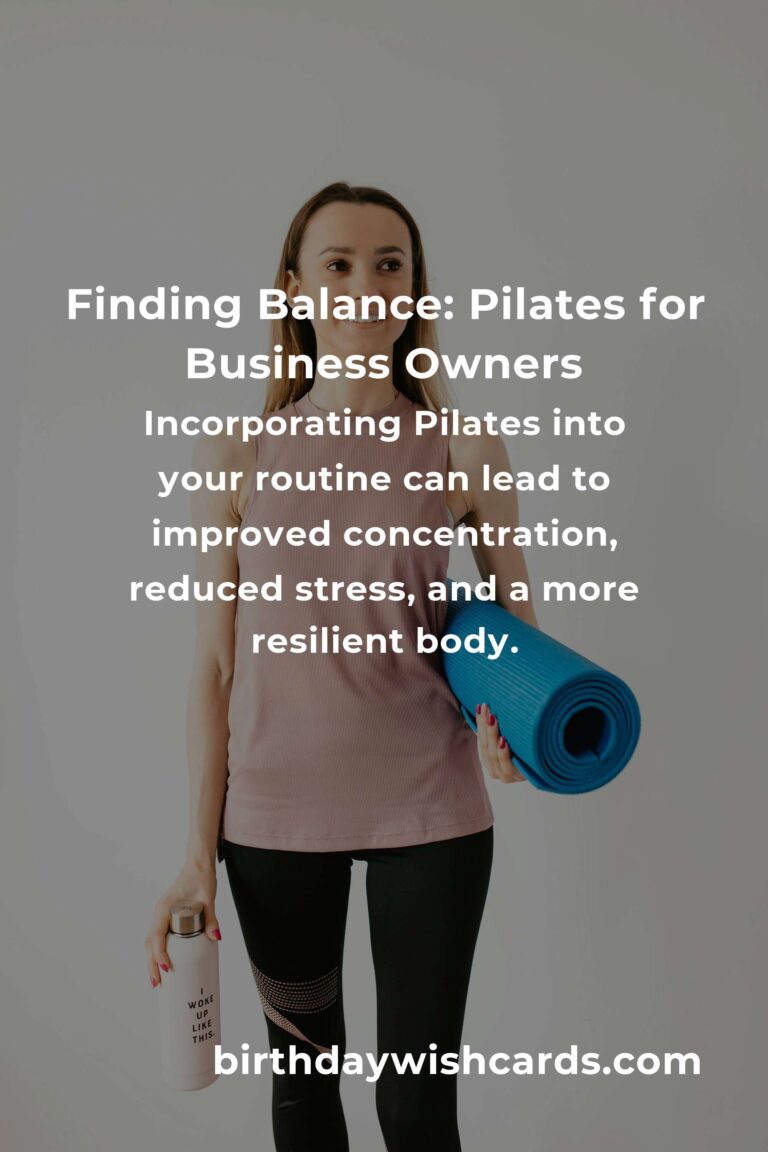 Transform Your Life: Home Pilates Routine for Busy Small Business Owners