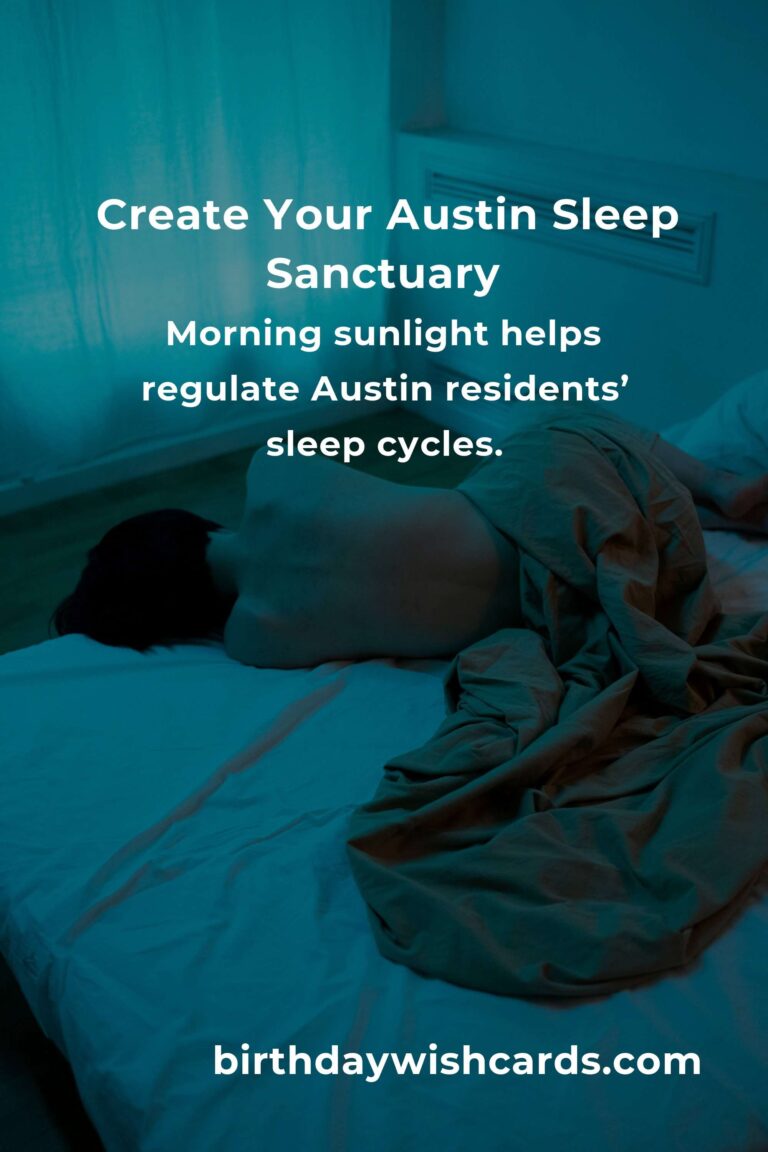 Transform Your Nights: Daily Habits That Boost Sleep Quality in Austin’s Vibrant Lifestyle