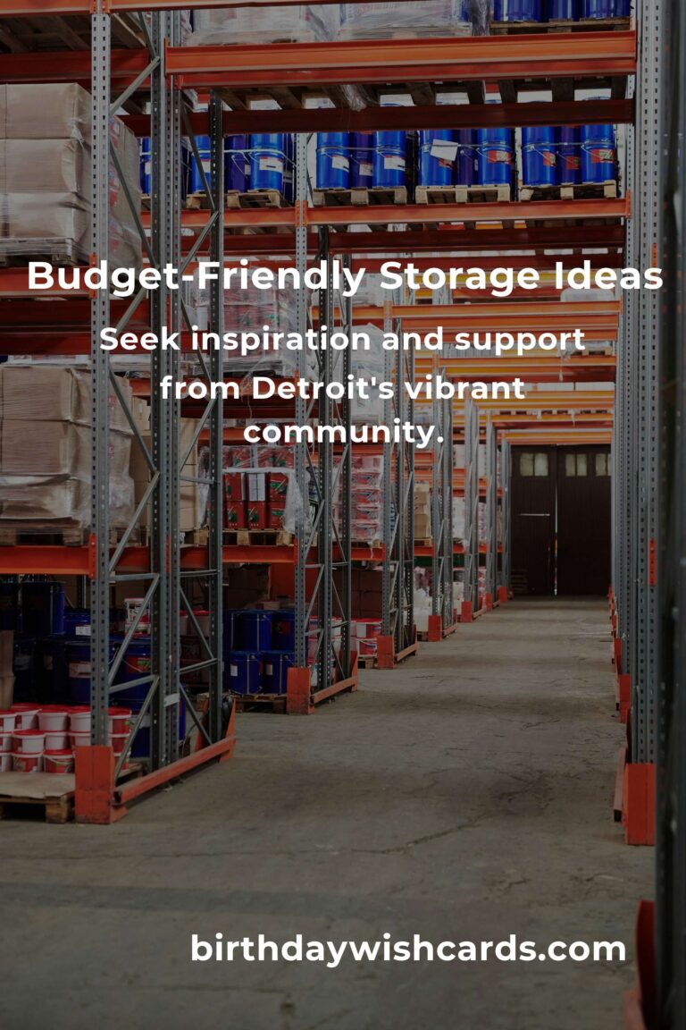 Transform Your Space: Affordable Storage Solutions in the Heart of Detroit