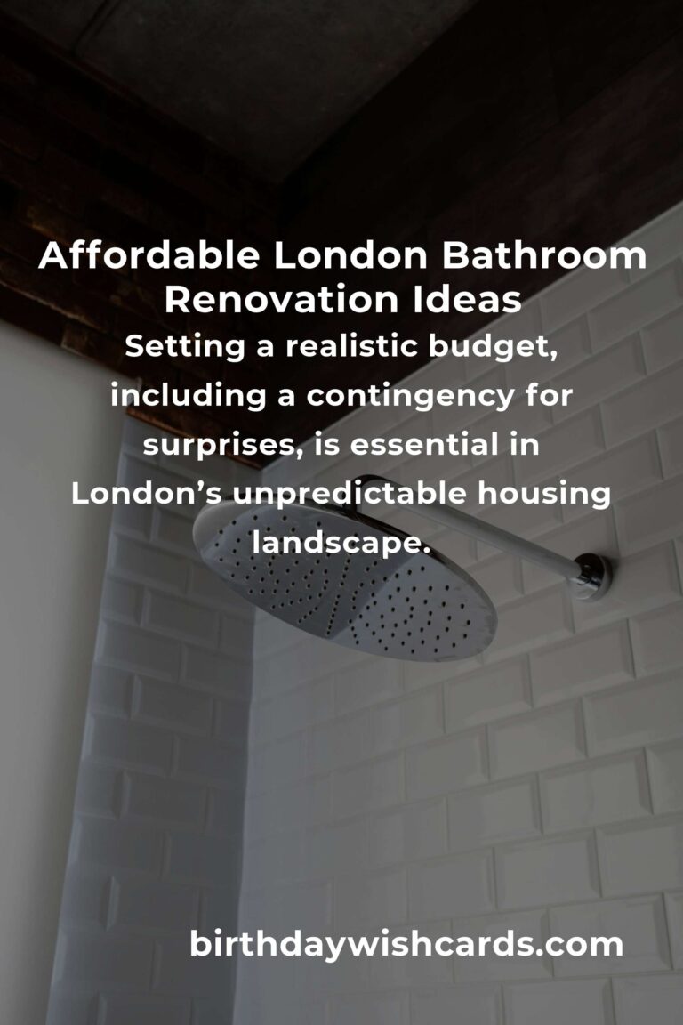 Transform Your Space: How to Build a Bathroom Renovation on a Budget in London