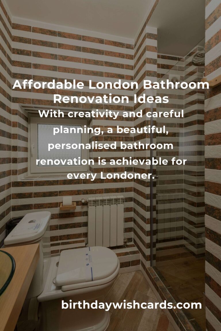 Transform Your Space: How to Build a Bathroom Renovation on a Budget in London
