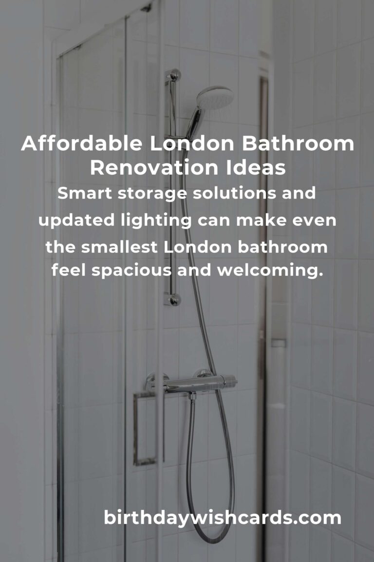 Transform Your Space: How to Build a Bathroom Renovation on a Budget in London
