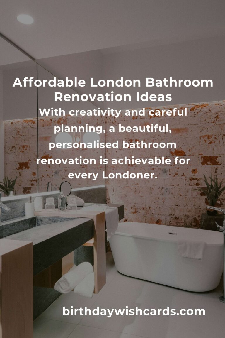 Transform Your Space: How to Build a Bathroom Renovation on a Budget in London