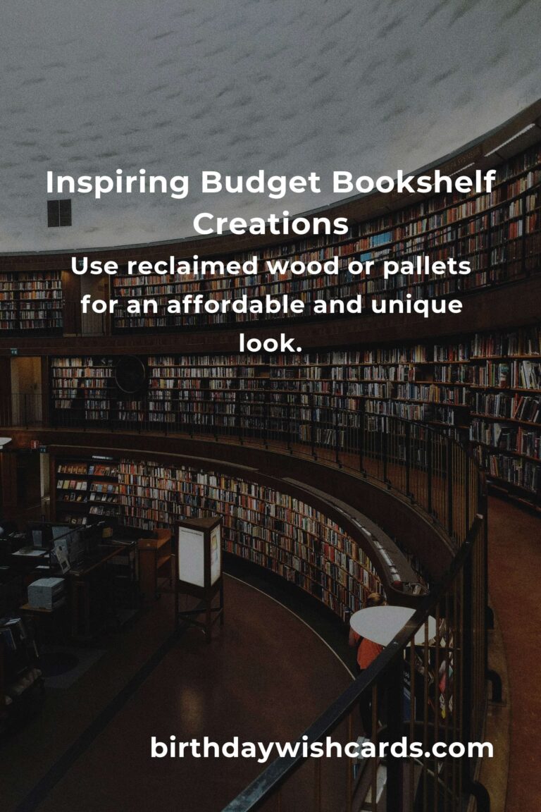 Transform Your Space: How to Build a Beautiful Bookshelf on a Budget in Lusaka